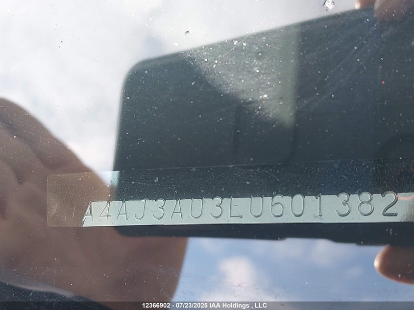 2020 Mitsubishi Rvr Es VIN: JA4AJ3AU3LU601382 Lot: 12366902