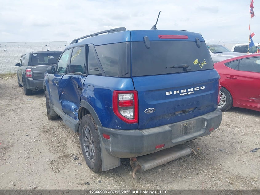 3FMCR9B68RRF46854 2024 FORD BRONCO SPORT photo no. 3