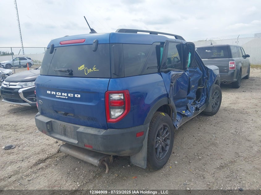 3FMCR9B68RRF46854 2024 FORD BRONCO SPORT photo no. 4