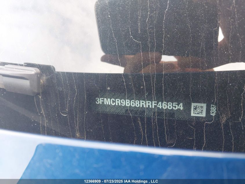 2024 Ford Bronco Sport Big Bend VIN: 3FMCR9B68RRF46854 Lot: 12366909