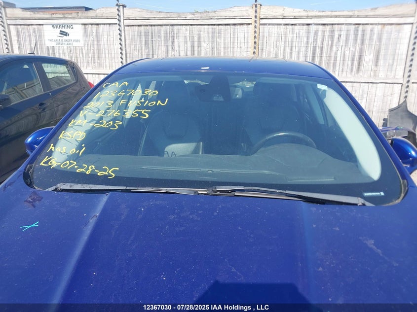 3FA6P0RU1DR276355 2013 FORD FUSION photo no. 18