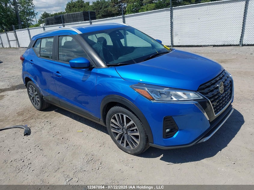 2021 Nissan Kicks Sv VIN: 3N1CP5CV2ML548607 Lot: 12367054