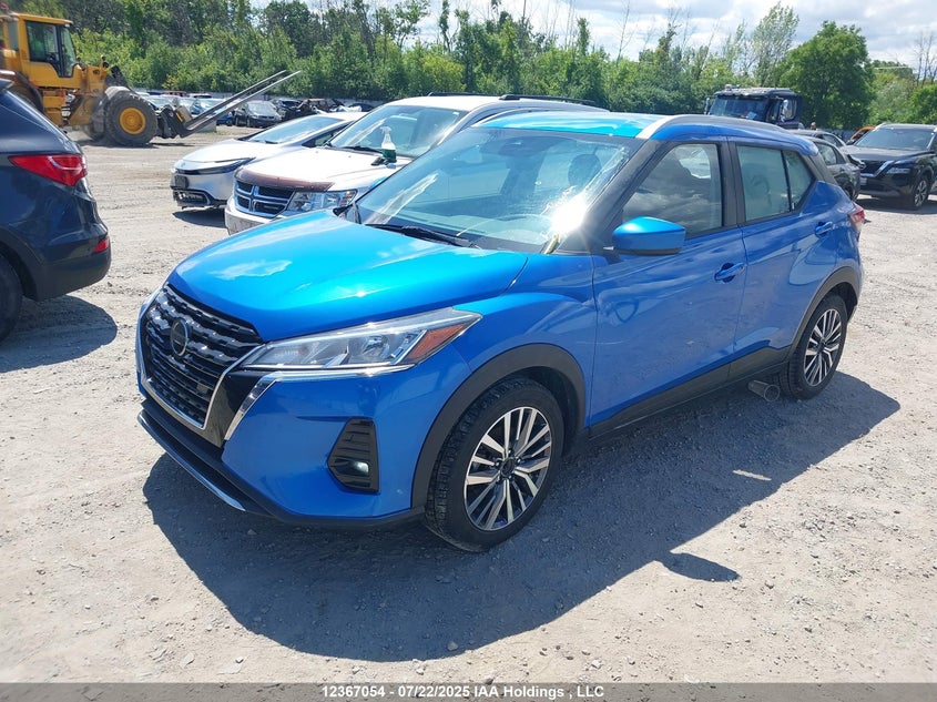 2021 Nissan Kicks Sv VIN: 3N1CP5CV2ML548607 Lot: 12367054