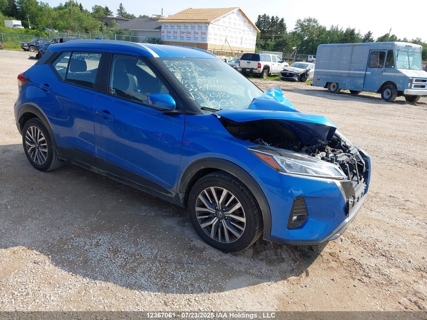 3N1CP5CV5ML477872 2021 Nissan Kicks Sv auction photo 1