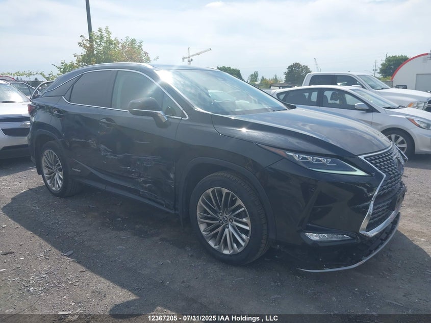 2T2JGMDA3MC060307 2021 Lexus Rx 450H auction photo 1