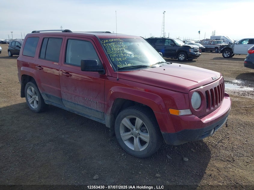 1C4NJRAB3GD672225 2016 Jeep Patriot Sport/North auction photo 1