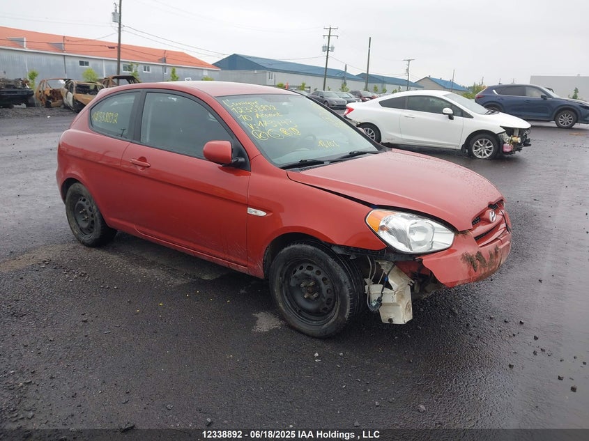 KMHCN3BC1AU173443 2010 Hyundai Accent L auction photo 1