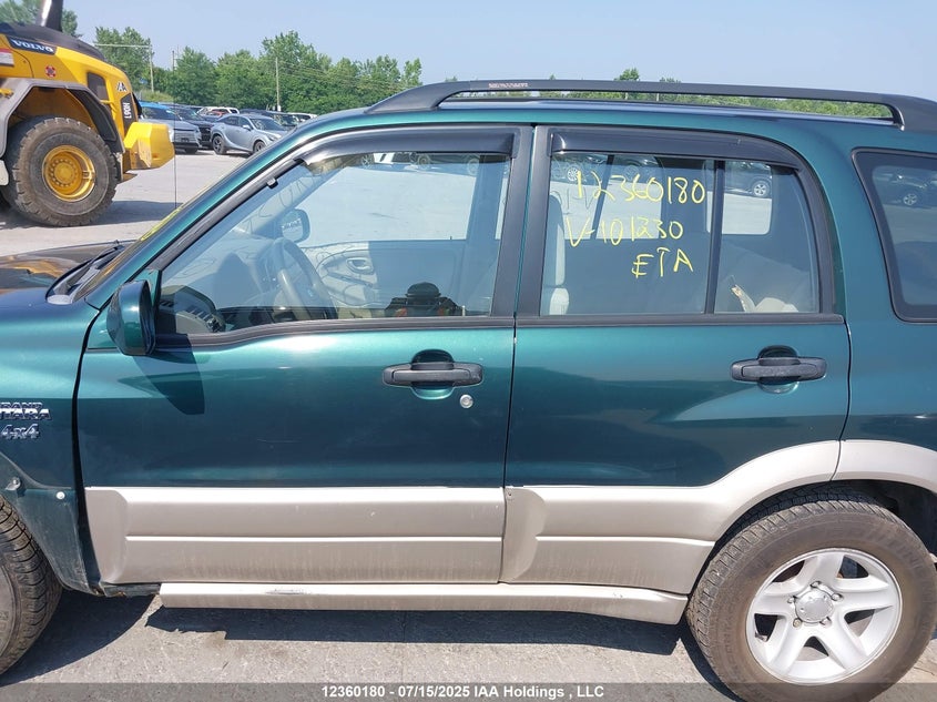 2003 Suzuki Grand Vitara Jlx/Jx VIN: JS3TD62V034101230 Lot: 12360180X