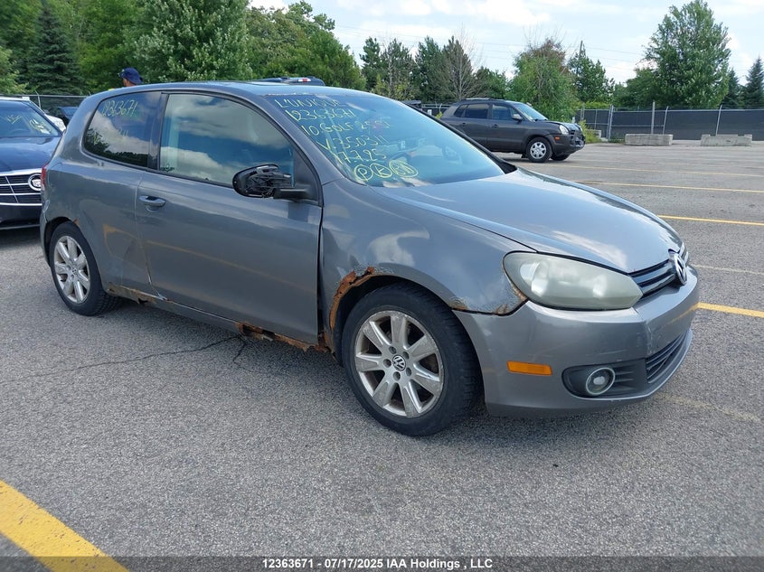 WVWBA7AJ5AW350311 2010 Volkswagen Golf 2.5L Sportline/2.5L Trendline auction photo 1