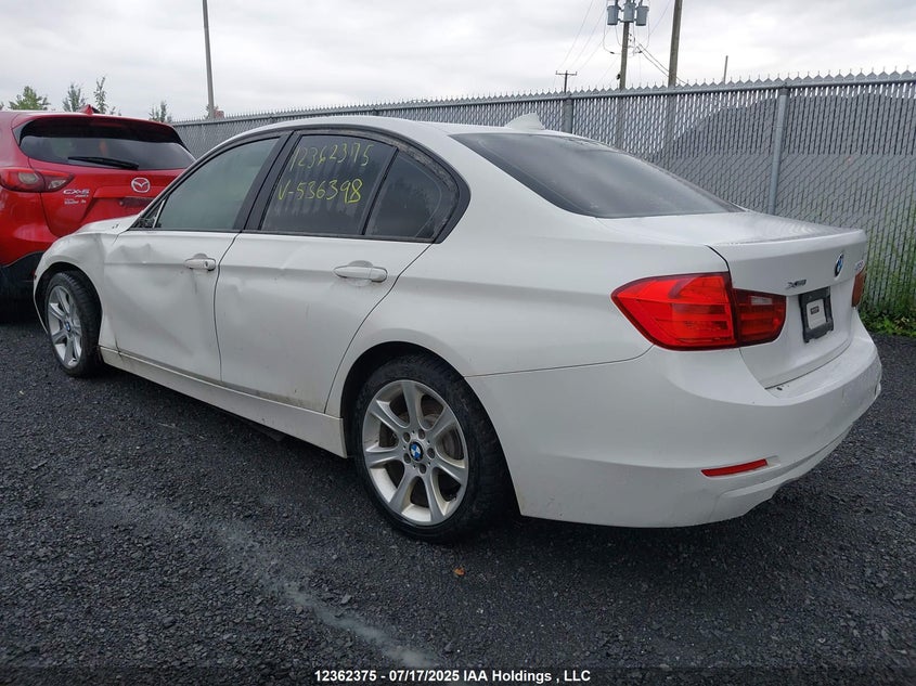 2013 BMW 328I xDrive/xDrive Classic Line VIN: WBA3B3C54DF536398 Lot: 12362375X