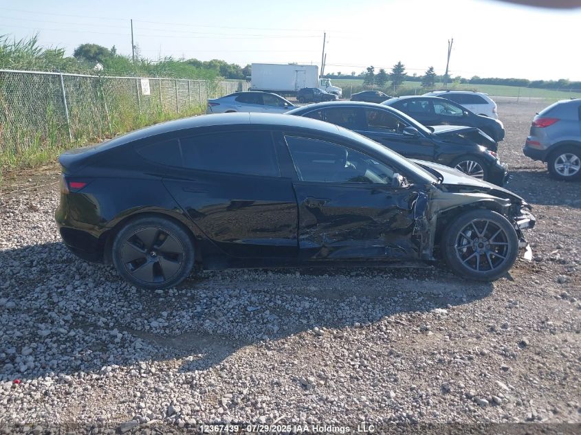 2022 Tesla Model 3 Long Range VIN: 5YJ3E1EB9NF339444 Lot: 12367439