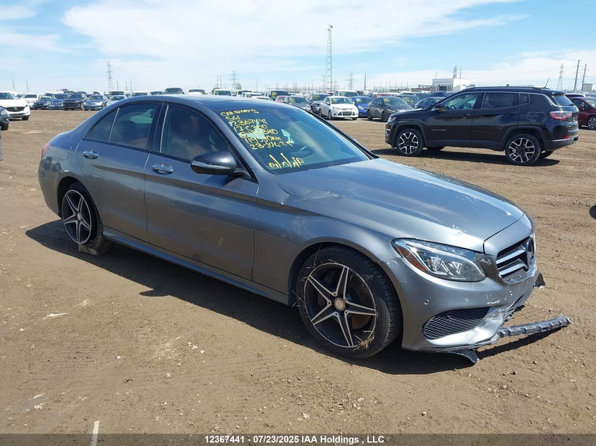 55SWF4KB6HU184340 2017 Mercedes-Benz C 300 4Matic auction photo 1