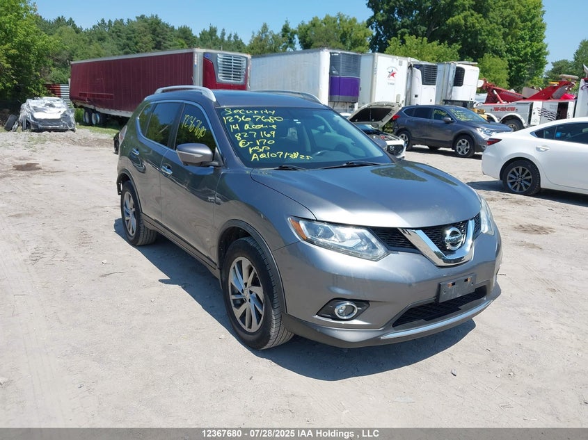 5N1AT2MV0EC827169 2014 Nissan Rogue S/Sl/Sv auction photo 1
