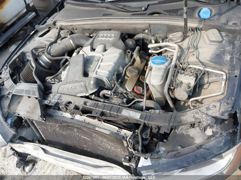 2013 Audi S4 Premium Plus VIN: WAUBGCFL0DA132700 Lot: 12367681