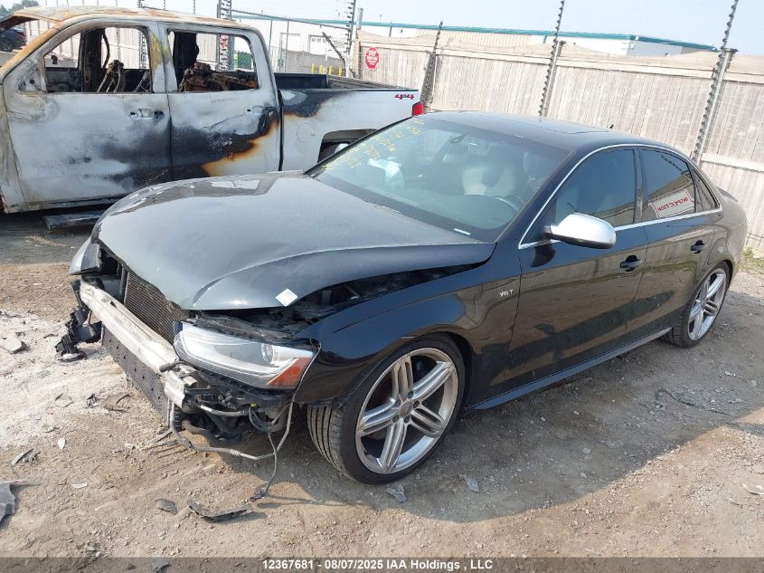 2013 Audi S4 Premium Plus VIN: WAUBGCFL0DA132700 Lot: 12367681