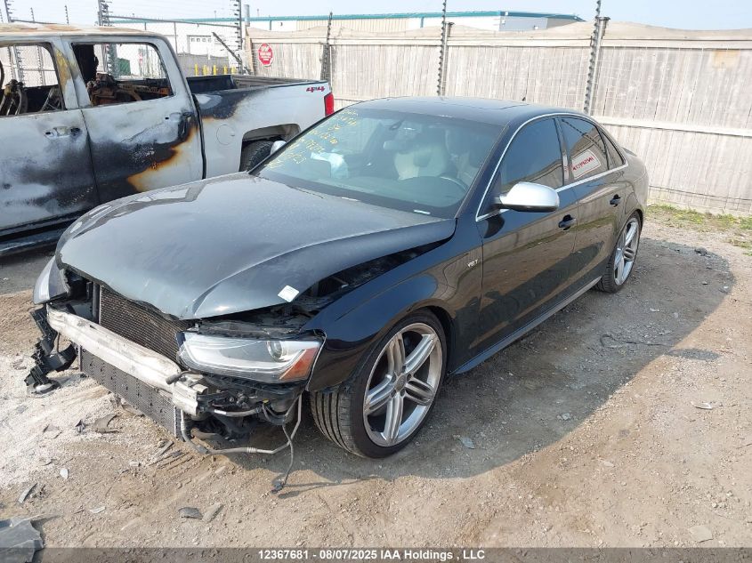 2013 Audi S4 Premium Plus VIN: WAUBGCFL0DA132700 Lot: 12367681