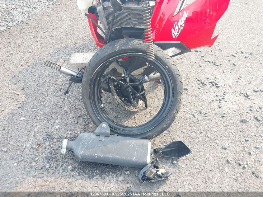 2020 Kawasaki Ex400 VIN: JKAEXKG11LDA74243 Lot: 12367693