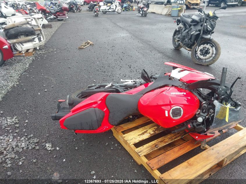 2020 Kawasaki Ex400 VIN: JKAEXKG11LDA74243 Lot: 12367693