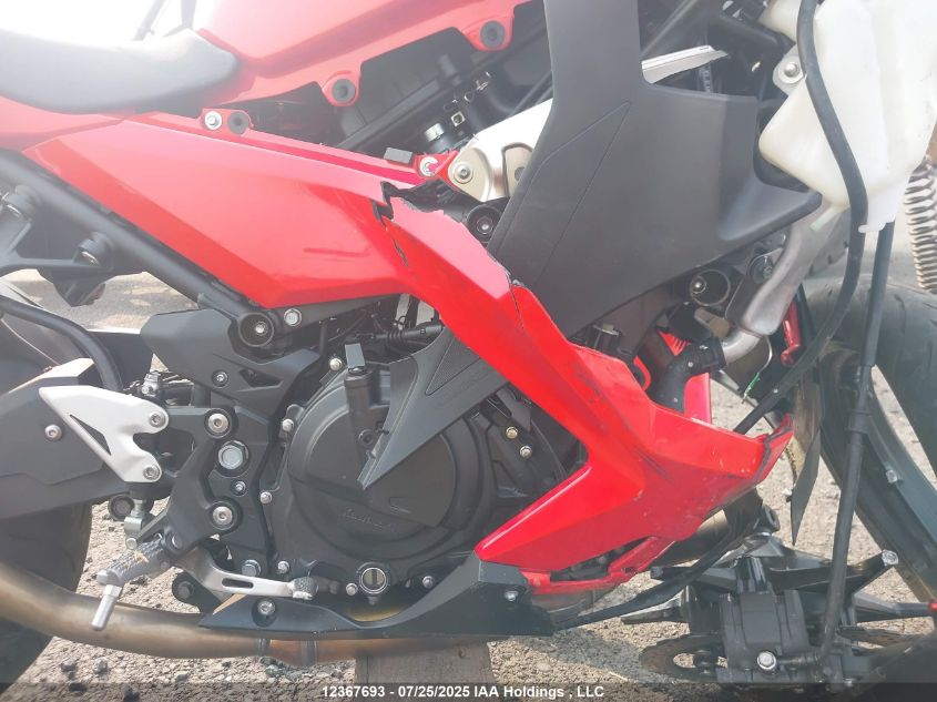 2020 Kawasaki Ex400 VIN: JKAEXKG11LDA74243 Lot: 12367693