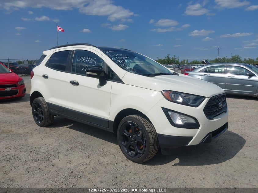 MAJ6S3JL9NC475351 2022 Ford Ecosport Ses auction photo 1