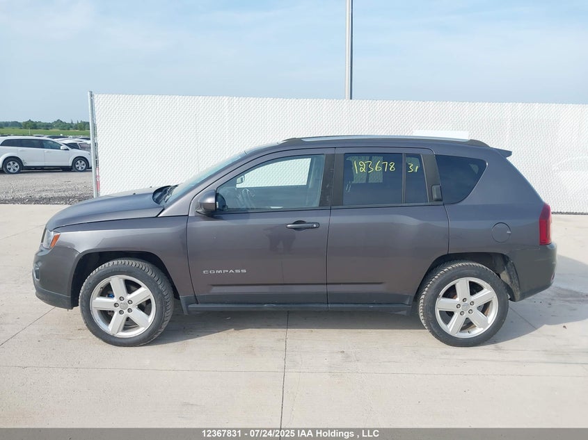 2015 Jeep Compass Sport/North VIN: 1C4NJDAB3FD393410 Lot: 12367831