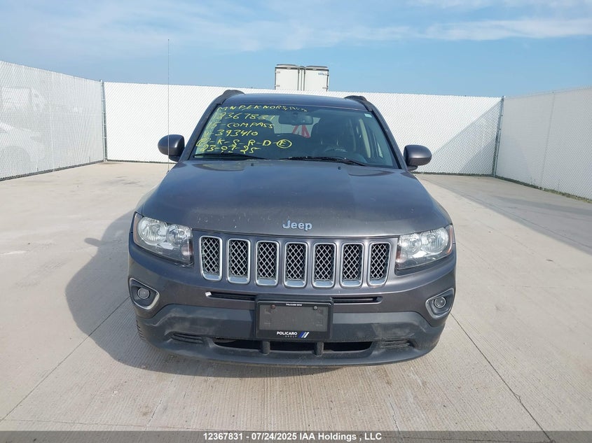 2015 Jeep Compass Sport/North VIN: 1C4NJDAB3FD393410 Lot: 12367831