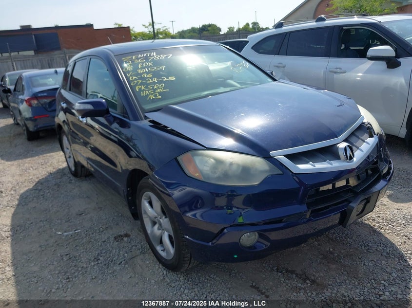 5J8TB18578A801559 2008 Acura Rdx Technology auction photo 1