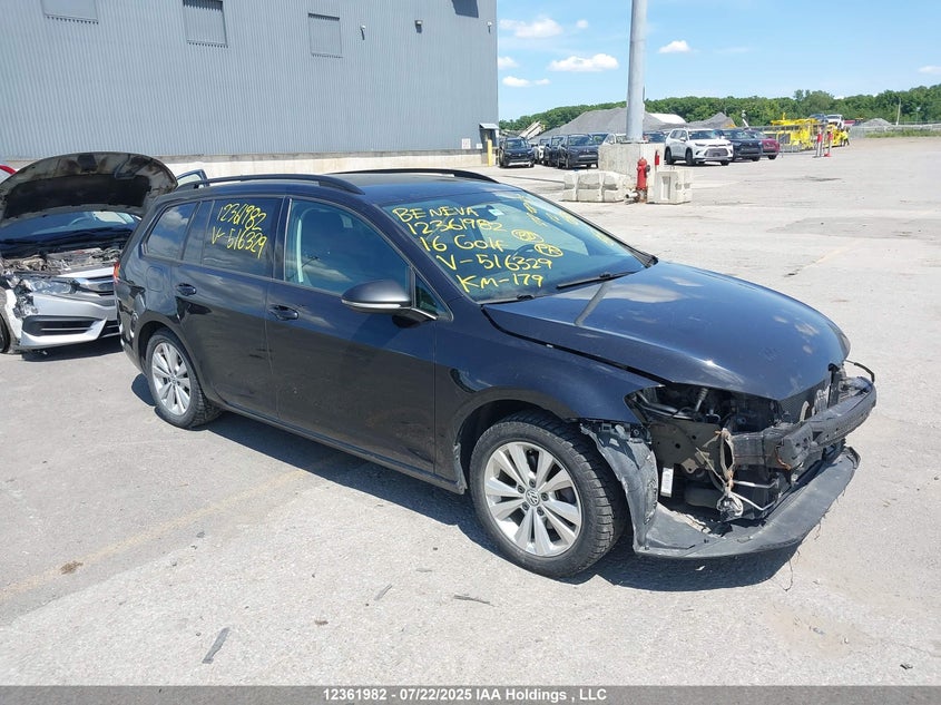 3VWC17AU5GM516329 2016 Volkswagen Golf Sportwagon 1.8 Tsi Comfortline/1.8 Tsi Highline/1.8 Tsi Trendline auction photo 1