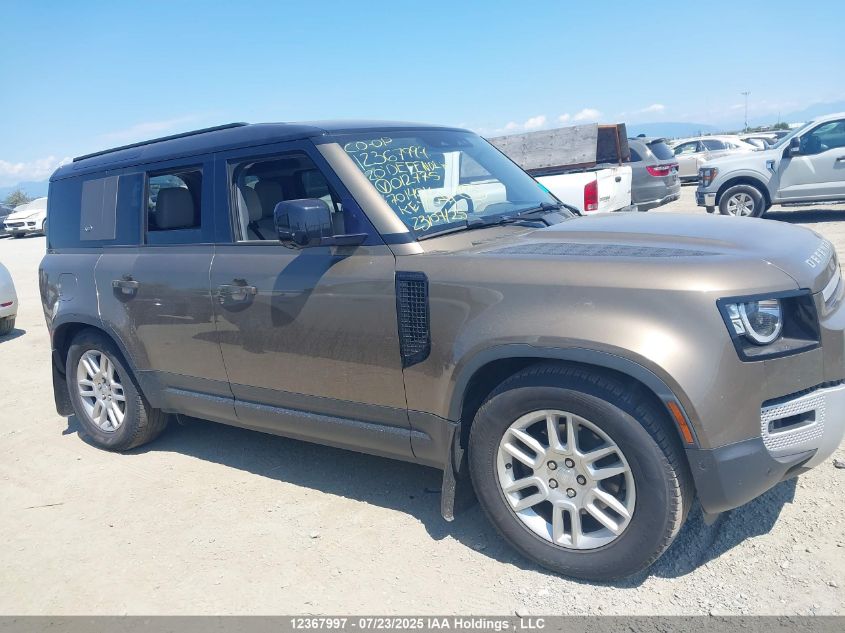 2020 Land Rover Defender 110 S VIN: SALEJEEX8L2012775 Lot: 12367997