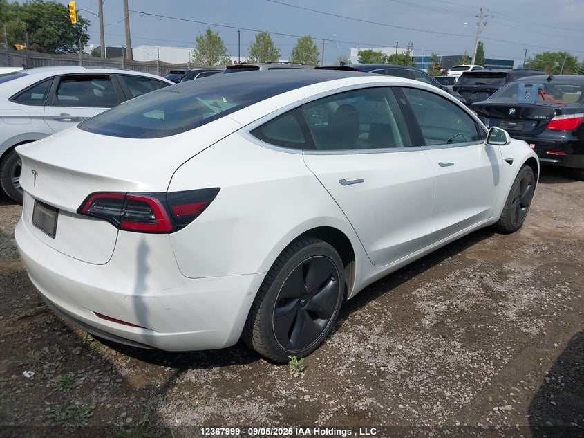 Vin: 5yj3e1ea5lf603876, lot: 2744003, tesla model 3 20204
