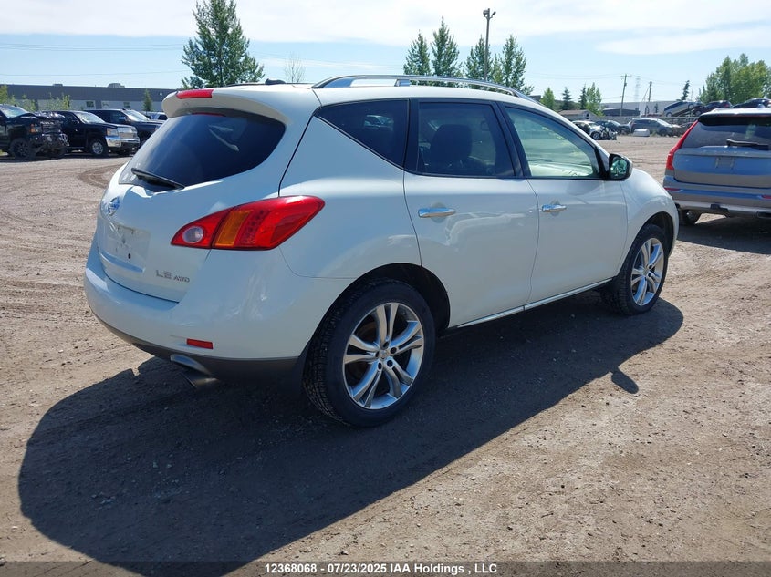 2009 Nissan Murano Le VIN: JN8AZ18W89W205198 Lot: 12368068