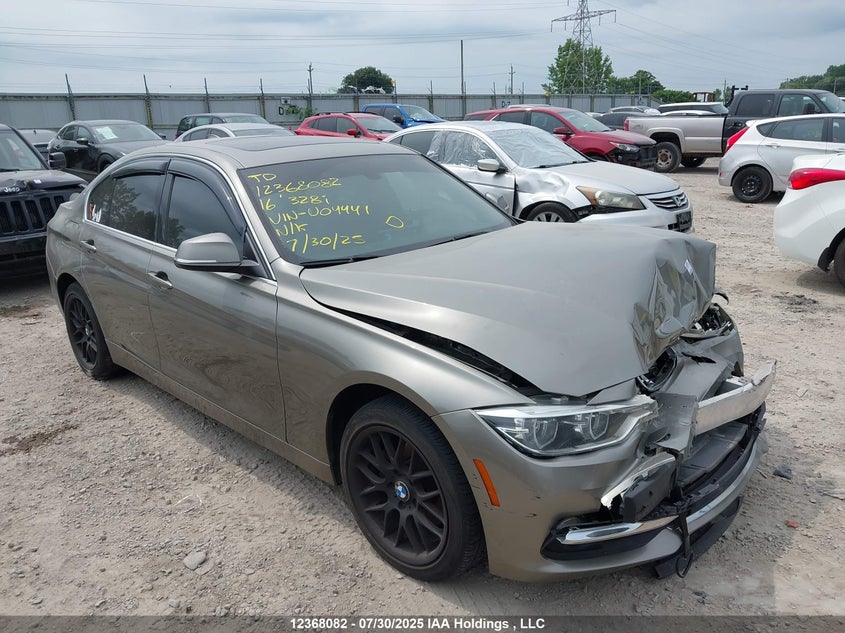 WBA8E3G58GNU04441 2016 BMW 328I xDrive auction photo 1