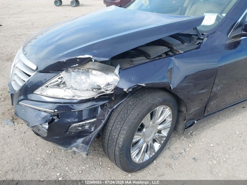 2009 Hyundai Genesis 3.8L VIN: KMHGC46E99U039090 Lot: 12368083