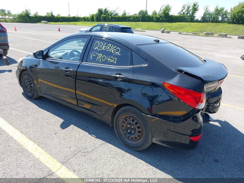 2014 Hyundai Accent Gl VIN: KMHCT4AE0EU780423 Lot: 12368162