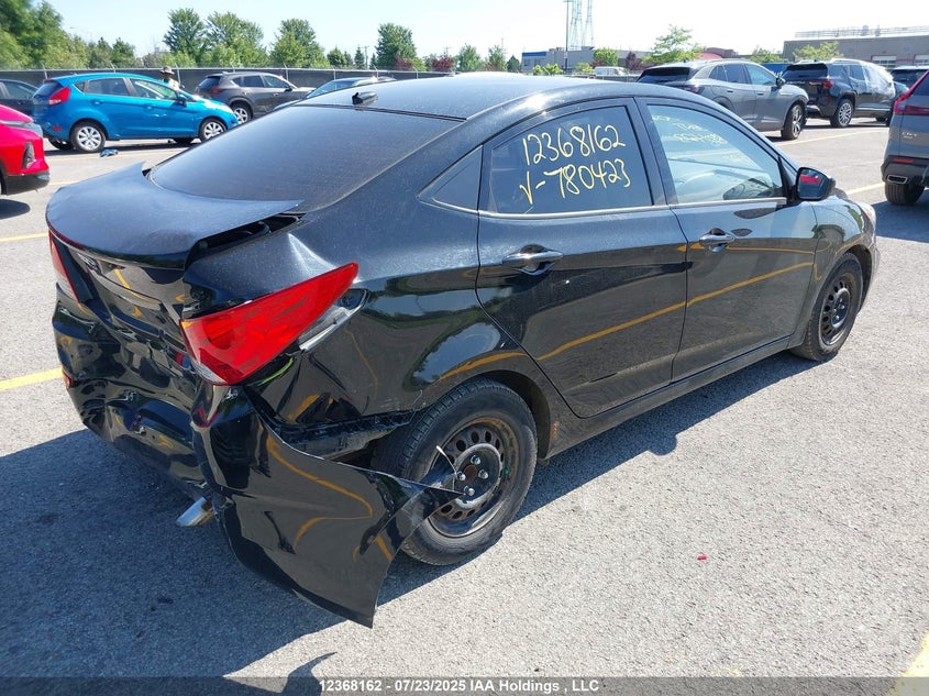 2014 Hyundai Accent Gl VIN: KMHCT4AE0EU780423 Lot: 12368162