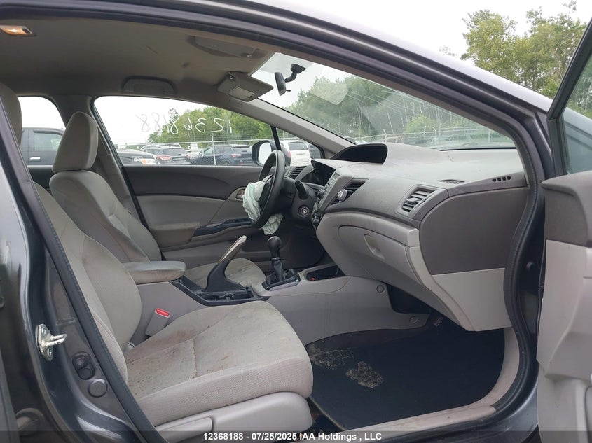 2012 HONDA CIVIC SEDAN 1.8L I-4 VVT, 140HP