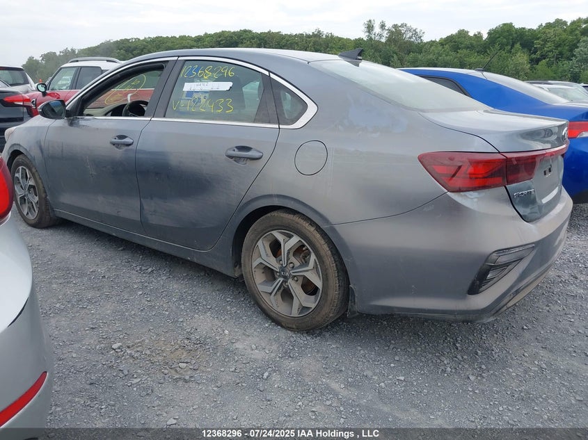 2019 Kia Forte Ex VIN: 3KPF54AD5KE122433 Lot: 12368296