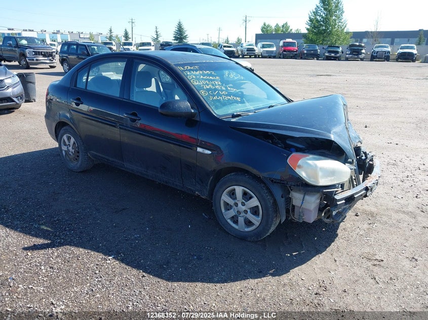 KMHCN45C97U108477 2007 Hyundai Accent Gls auction photo 1