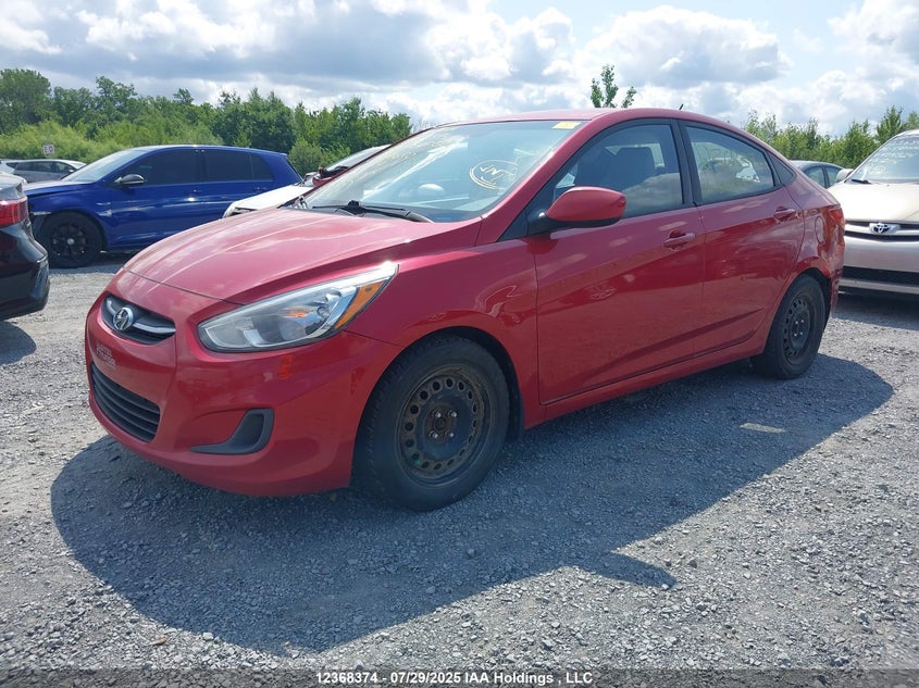2015 Hyundai Accent Gl VIN: KMHCT4AE0FU809680 Lot: 12368374