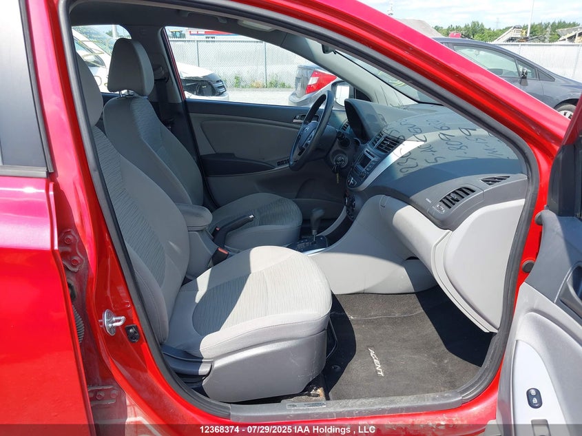 2015 Hyundai Accent Gl VIN: KMHCT4AE0FU809680 Lot: 12368374