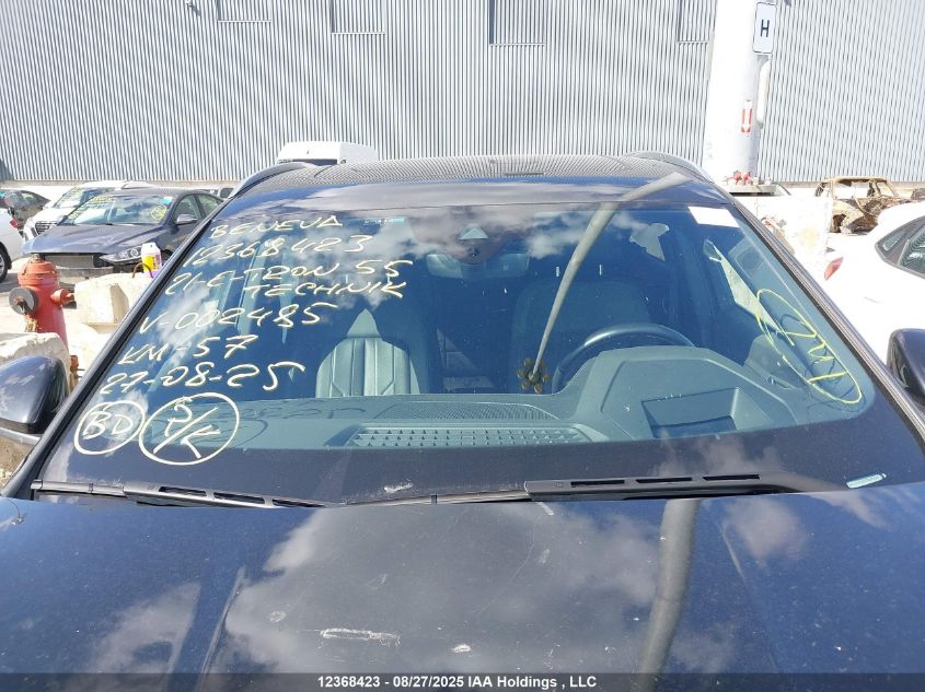 2021 Audi E-Tron 55 Technik VIN: WA13AAGE6MB002485 Lot: 12368423