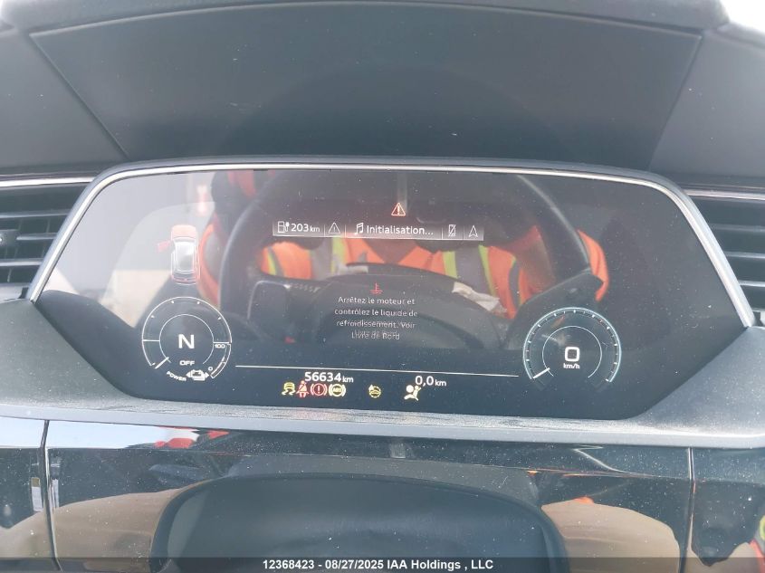 2021 Audi E-Tron 55 Technik VIN: WA13AAGE6MB002485 Lot: 12368423