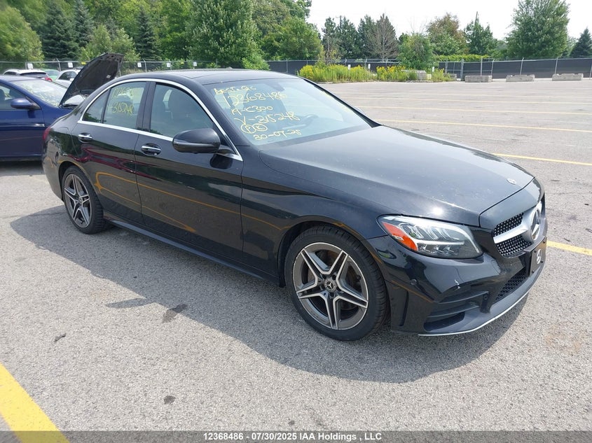 55SWF8EB3KU315248 2019 Mercedes-Benz C 300 4Matic auction photo 1