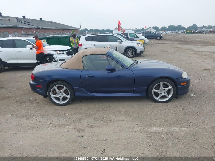 2001 Mazda Mx-5 Miata 1.8 VIN: JM1NB353810209184 Lot: 12368530