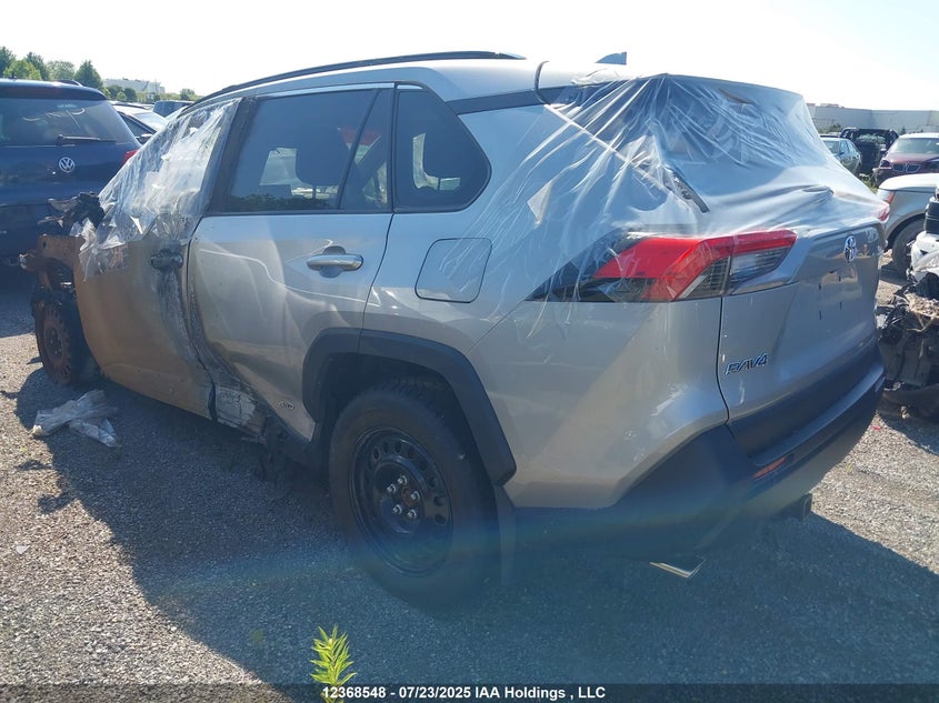Vin: 2t3rwrfv6nw148072, lot: 2744591, toyota rav4 hybrid xle 20223