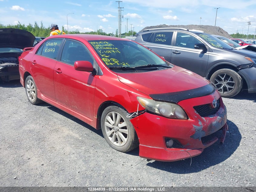 2T1BU40E49C107717 2009 Toyota Corolla S auction photo 1