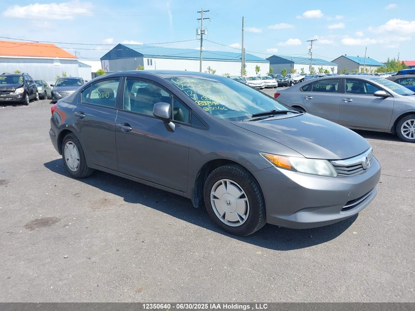 2HGFB2F43CH053447 2012 Honda Civic Lx auction photo 1