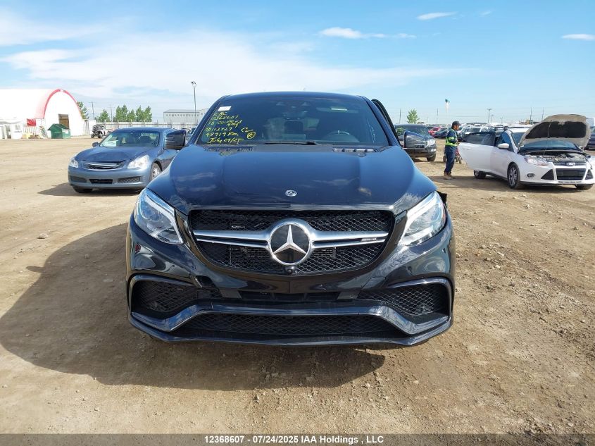 2018 Mercedes-Benz Gle Coupe 63 Amg-S VIN: 4JGED7FB1JA113829 Lot: 12368607