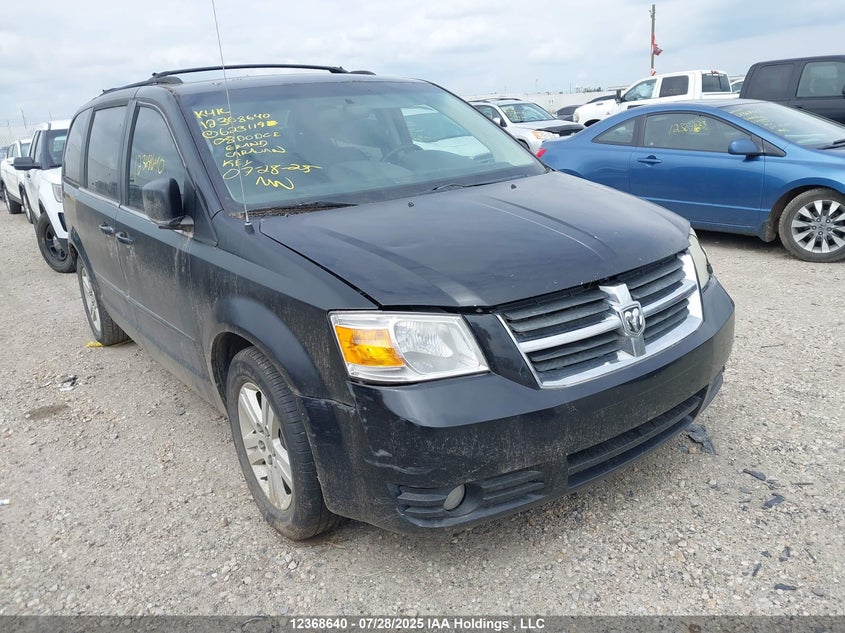 2D8HN44P78R623119 2008 Dodge Grand Caravan Sxt auction photo 1