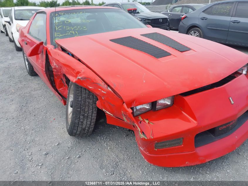 1985 Chevrolet Camaro VIN: 1G1FP87S1FN124553 Lot: 12368711